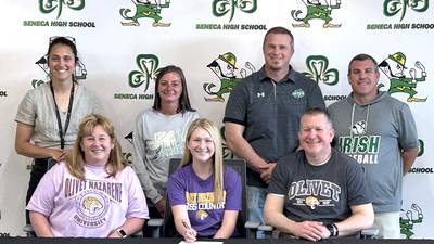 Seneca’s Natalie Misener inks to run for Olivet Nazarene University