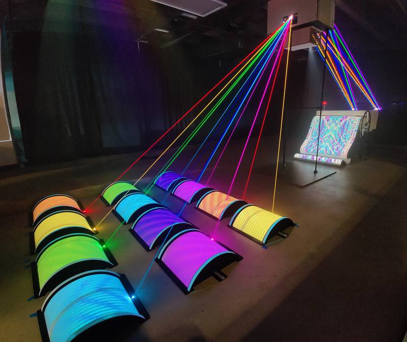 LUMENAURA, an immersive art, light and sound experience will be in downtown Aurora Oct. 10-26.