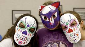 Photos: Mask-making at the Harvard Diggins Library