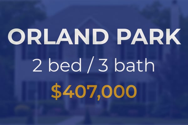 Townhouse in Orland Park goes for $407,000