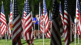 Taps column: Burials at Fort Sheridan National Cemetery for April 2024