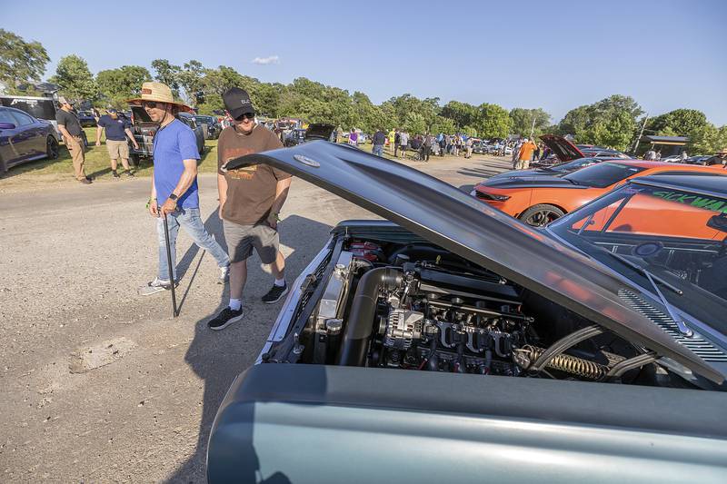 Fast cars and impressive power plants are put on display Thursday, June 19, 2025, in Rock Falls.
