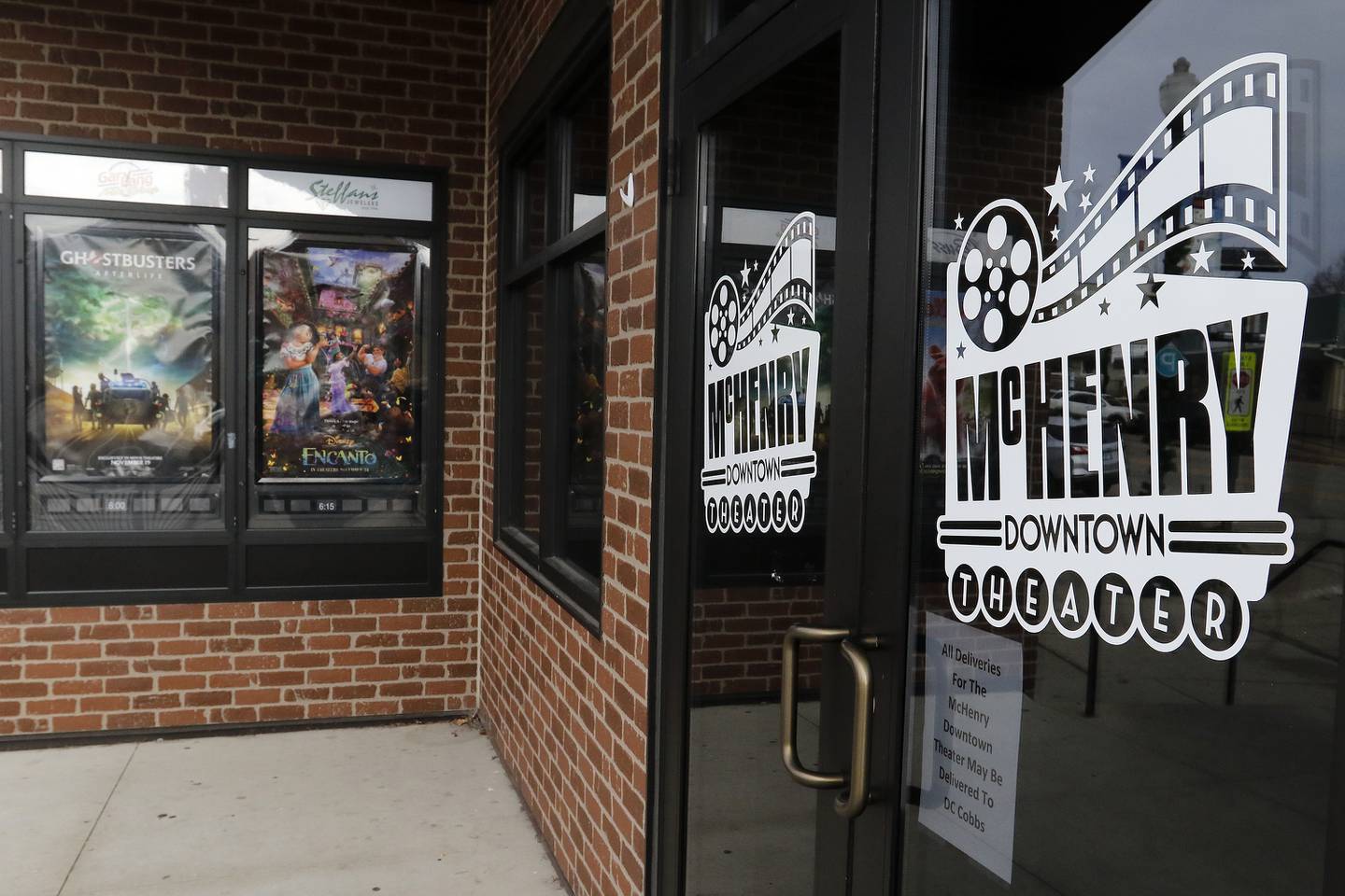 McHenry Downtown Theater is seen on Wednesday, Dec. 1, 2021 in McHenry. The theater will stop showing movies and renovate to triple the size of their live-audience stage.