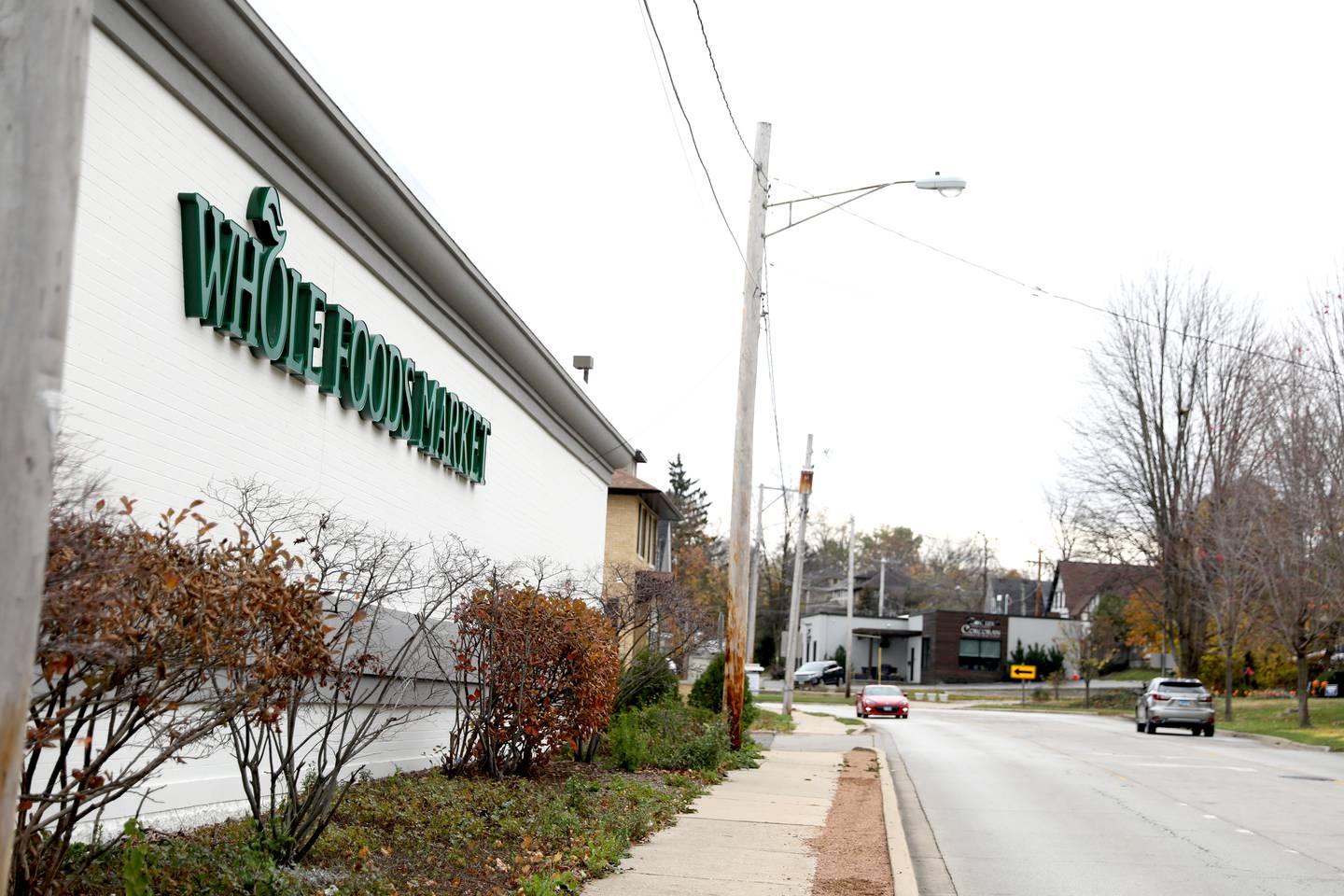 Whole Foods Market signs are now up at the former Blue Goose Market in St. Charles.