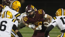 Photos: St. Laurence at Richmond-Burton in IHSA Class 4A first-round football