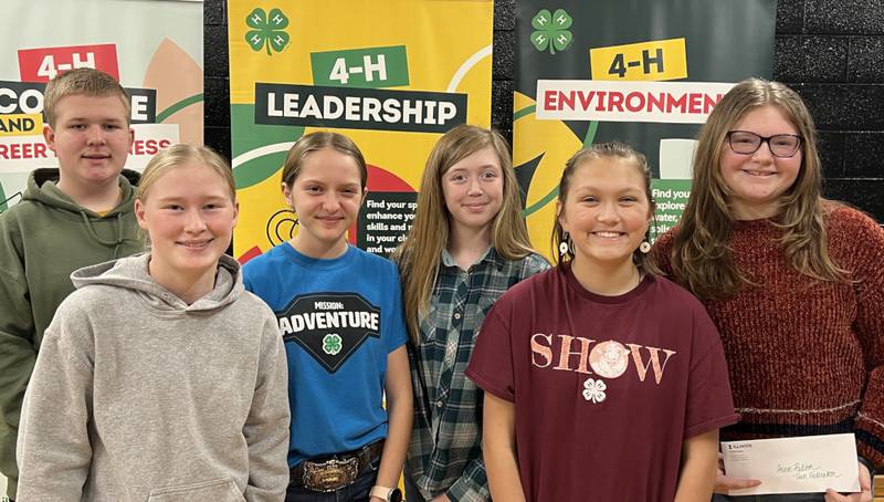 4-H Teen Federation members assisted with the event, and gather monthly to plan countywide activities and service projects.