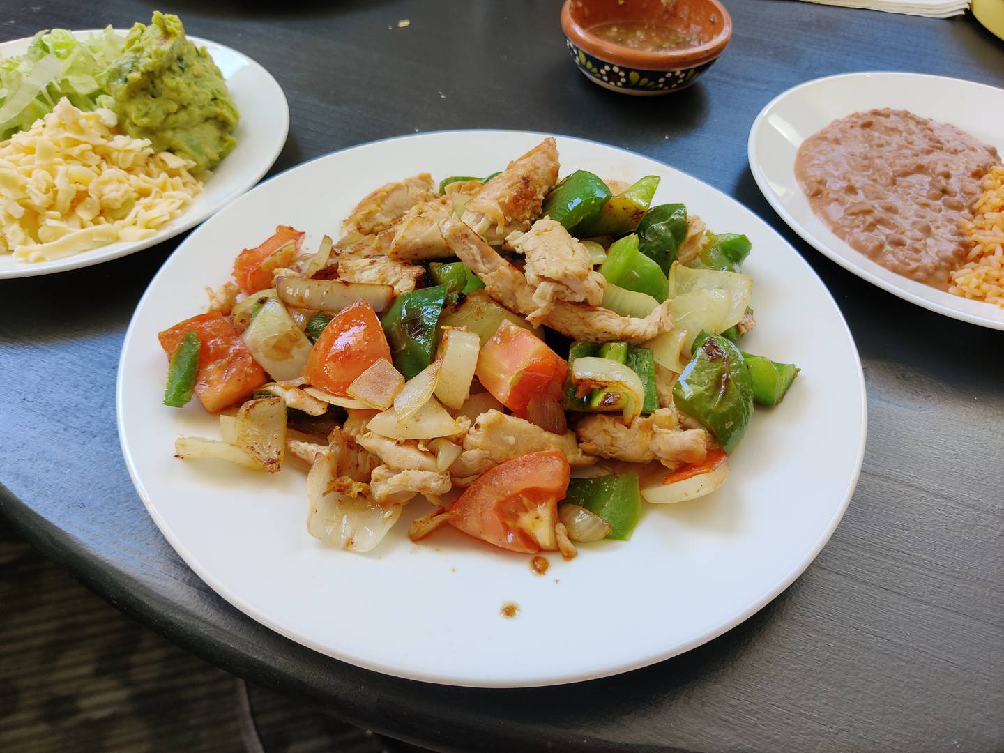 The fajita plate at Fernando's Street Kitchen in downtown Batavia.