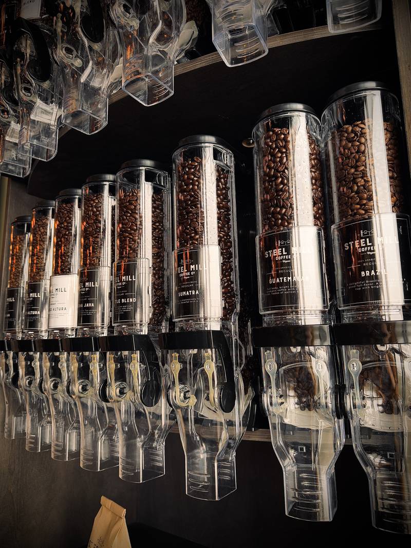 Steel Mill Coffee Co., a locally inspired coffee brand founded by Alije Papke, is excited to announce the grand opening of its new coffee wall at Sophie’s Cafe in Sterling.