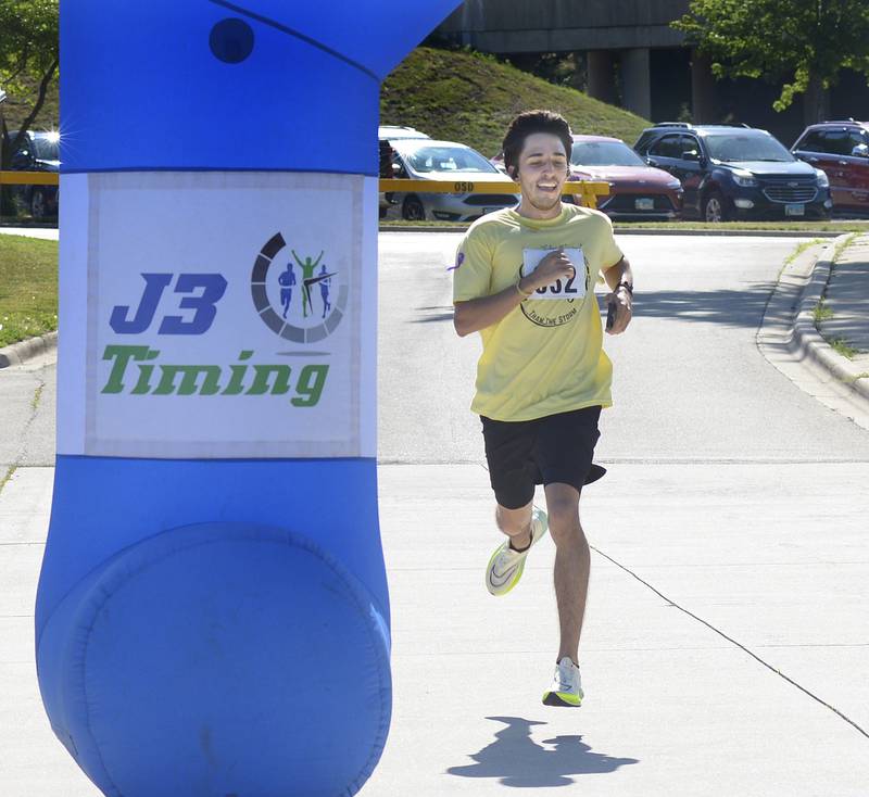 The 1st place finisher in the  annual Run Today for Tomorrow 5K run was Evane Bartelmey with a time of 19:12.