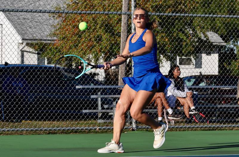 Princeton's Ava Munson makes a return in Thursday's home match vs. Rochelle.