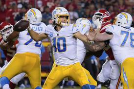 Justin Herbert is questionable, and the Jaguars-Chargers betting line is on the move