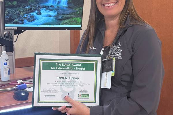 Morris Hospital’s Tara Camp wins DAISY Award