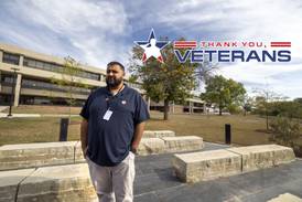 Sauk Valley Community College’s Valdez provides services to veterans, guiding them beyond the classroom