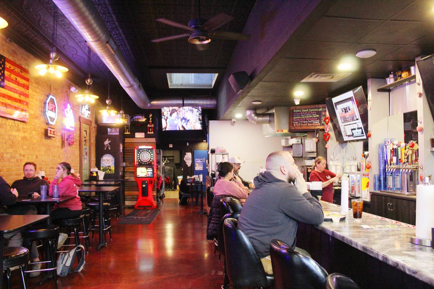Lisa's Brick House bar and grill opened in 2018 in the former Champ's in downtown Sterling.
