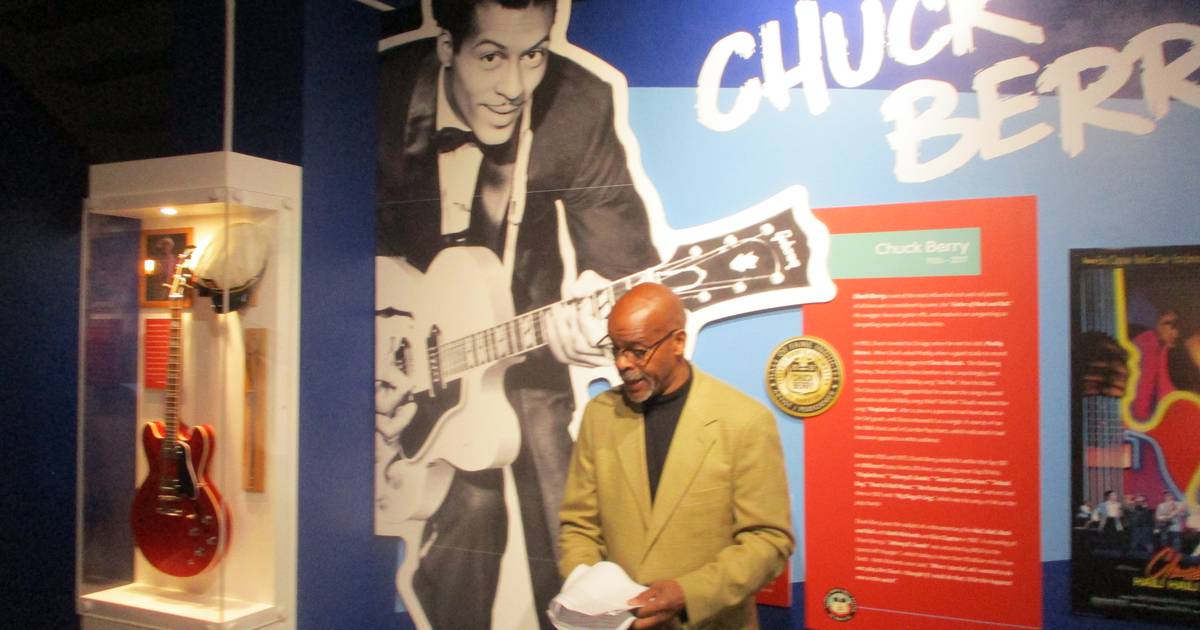 Chuck Berry’s son and daughter join tribute to their dad at Joliet rock and...