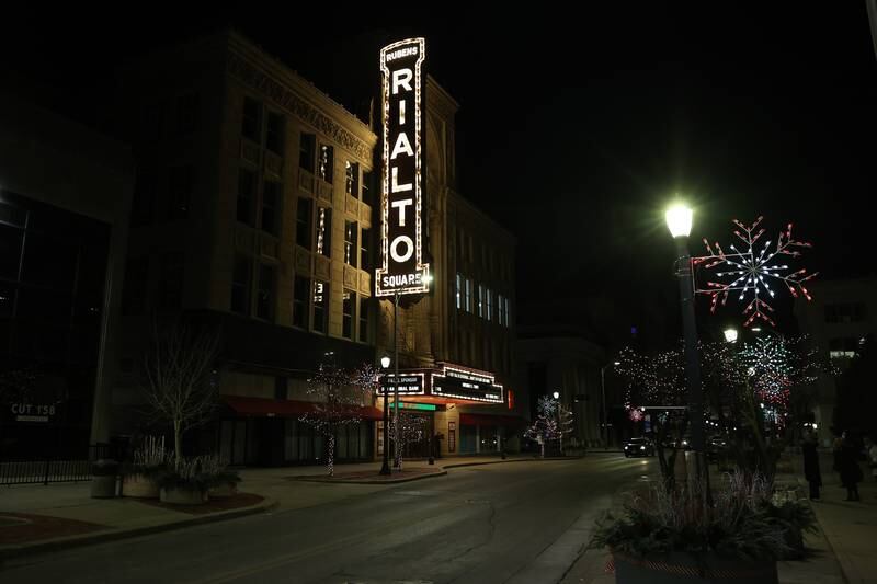 The Rialto opened A Very Rialto Christmas on Monday, November 21st in Joliet.