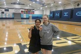 Badminton: St. Charles East's Kathryn Chappel and Krupa Patel prove quick studies, set for state