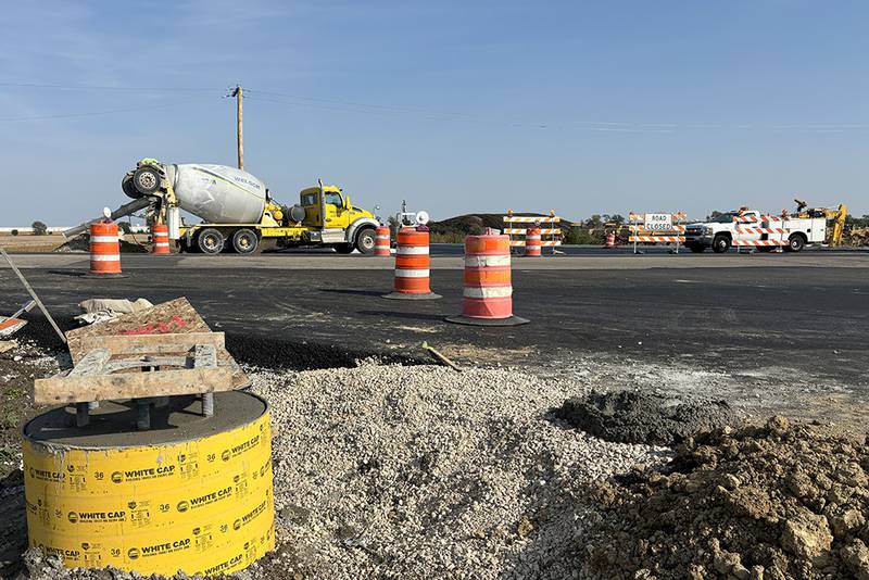 The electrical contractor worked on foundations for the traffic signals at the intersection of Ridge Road and Johnson Road in Plainfield the week of Oct. 18, 2024. Additionally, asphalt paving along the west extension of 143rd Street has been substantially completed.