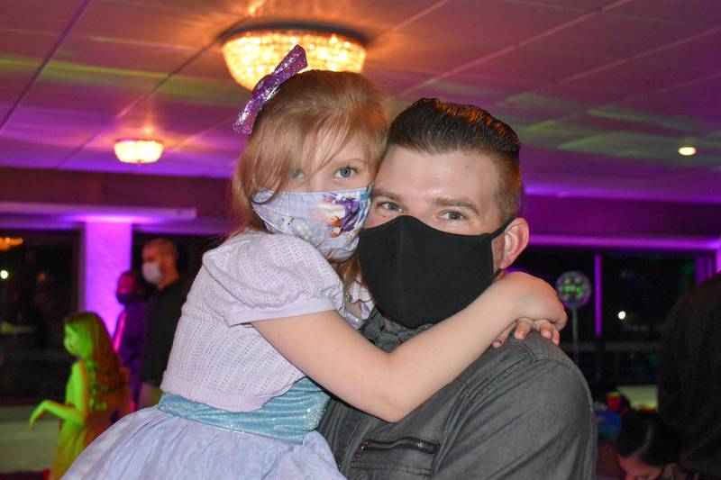 Shaw Local 2021 file photo – DeKalb Park District’s annual Daddy Daughter & Heroes Dance at the Hopkins Park Community Center on DeKalb.