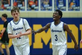 Photos: Newark vs. Leland boys basketball in the Little Ten Conference Tournament 