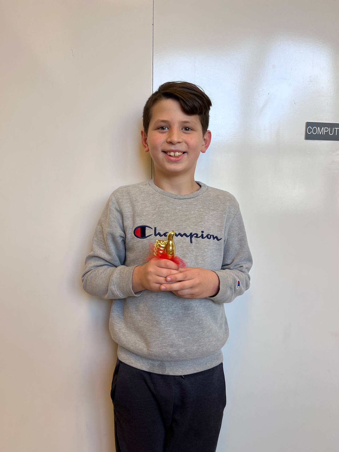 Jefferson Elementary students were named Champions of the Charter for March 2022.