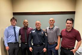 Woodstock Fire/Rescue recognizes 5 recent MCC paramedic program grads