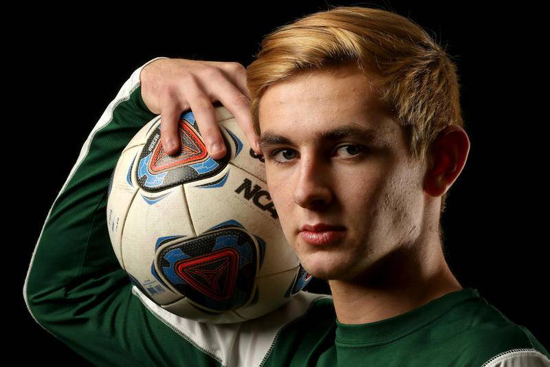 Crystal Lake South's Alex Canfield poses for a portrait as the 2019 Northwest Herald Boys Soccer Player of the Year.