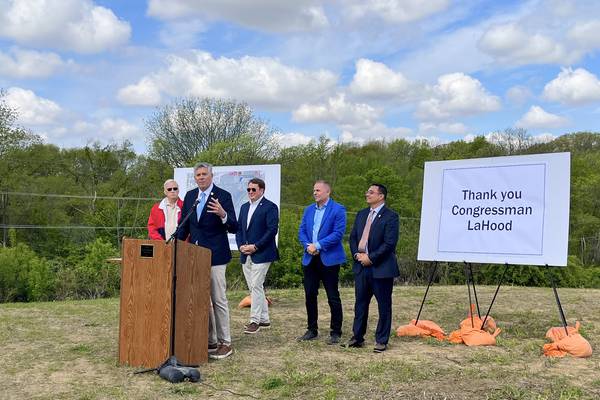 Dixon celebrates $2M federal grant for flood ponds