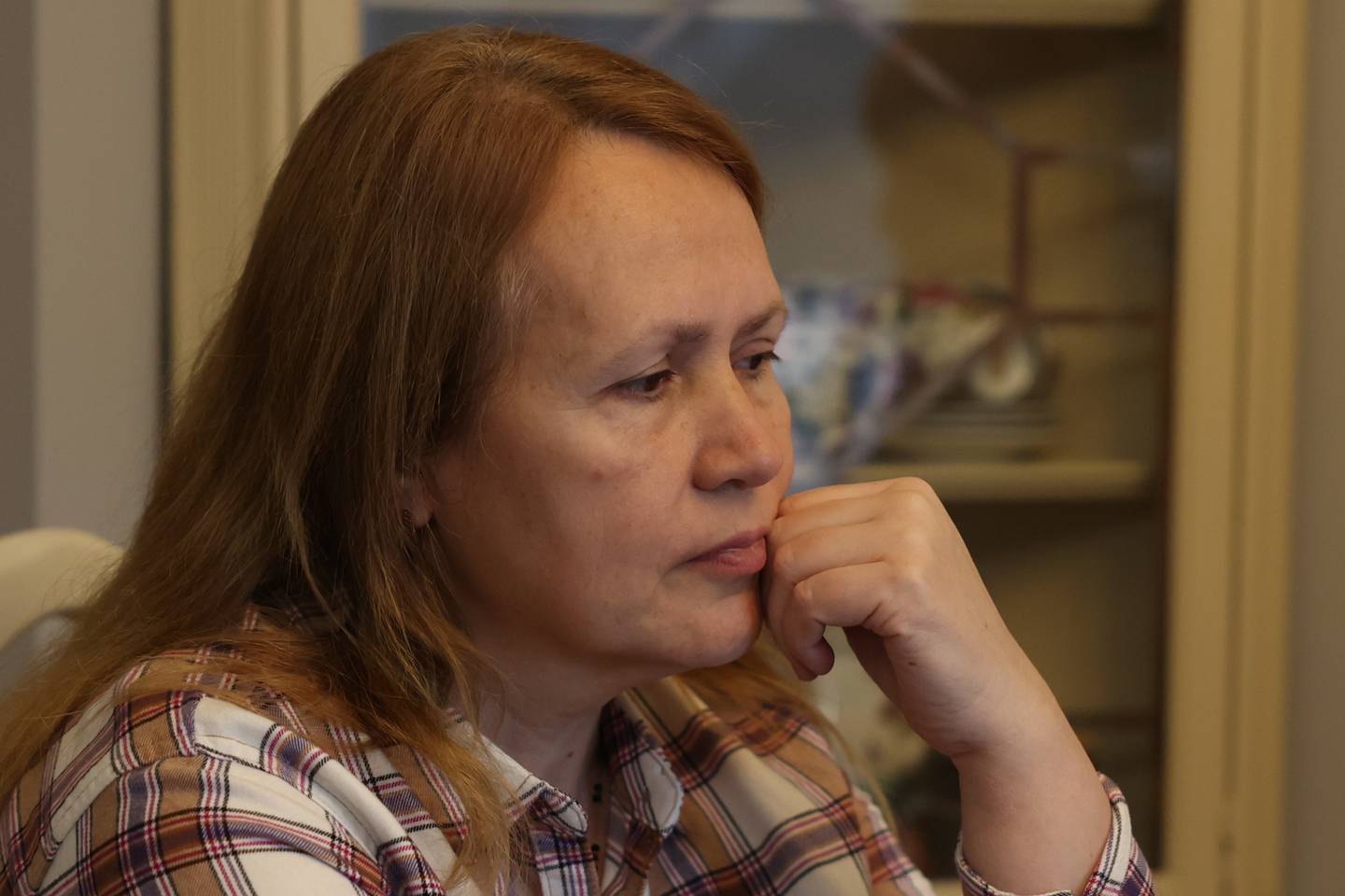 Alla Lavrinenko fled Oleshky, Ukraine, with several other family members with the war started in April.