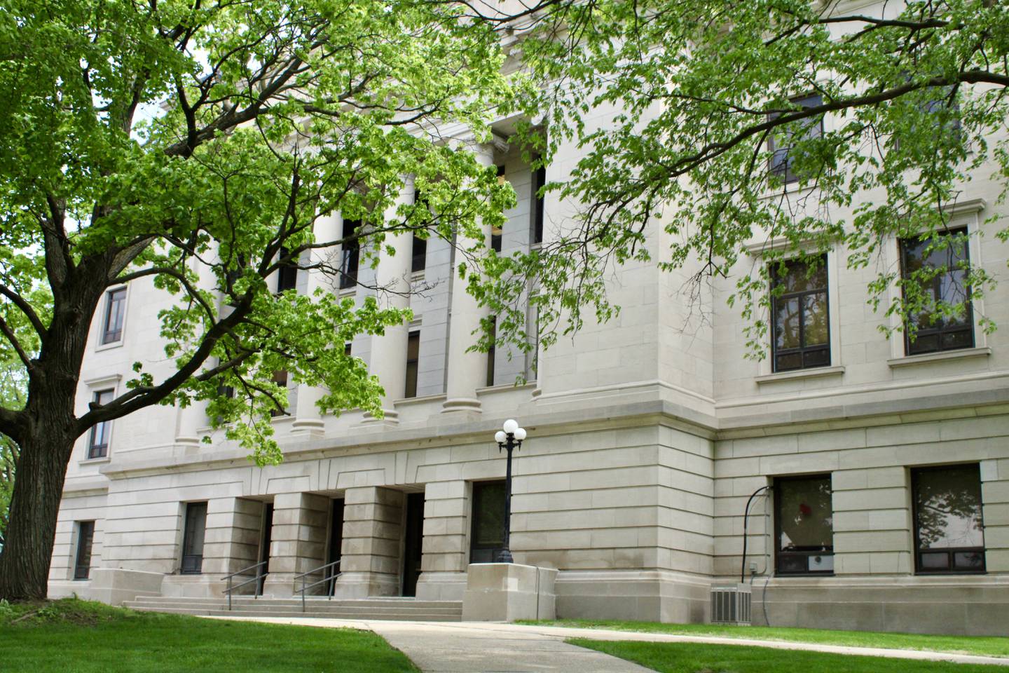 Old Lee County Courthouse in Dixon is a site for early voting in the June 28 primary election.