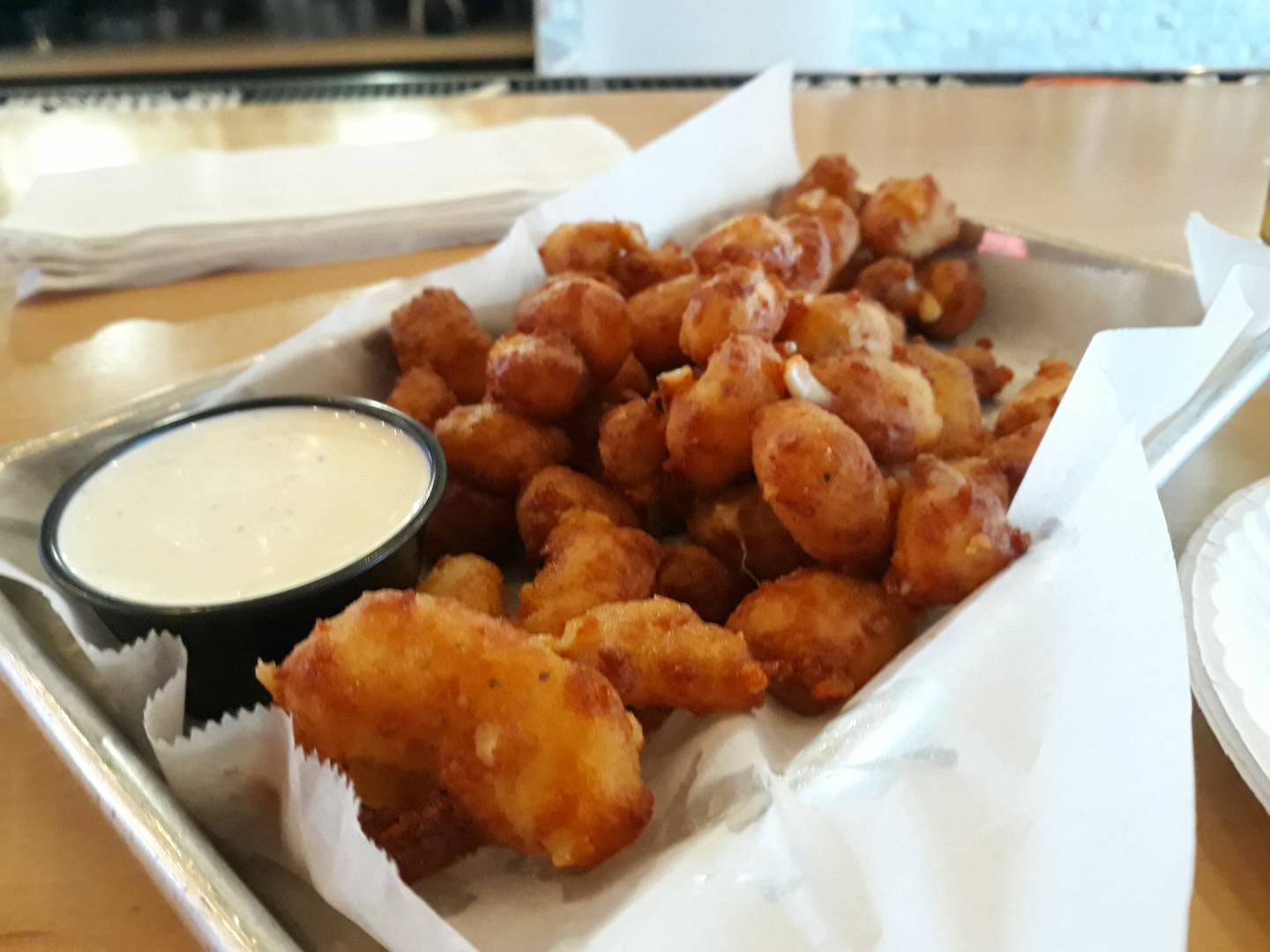 The hand-breaded cheese curds are an appetizer option at Court Street Pub in Ottawa.