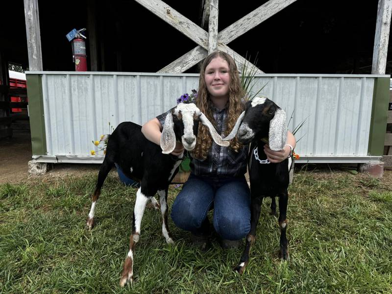 Kaitlyn Pettyjohn owns and operates her own dairy goat herd where she breeds her goats, exhibits them at local shows and continues to improve her genetic base. She will be using her grant to continue to expand her SAE project.