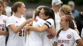 Girls Soccer: ‘It wasn’t meant to be’ Triad tops Benet in final, repeats as Class 2A state champs