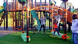 Gurnee Park District celebrates new playground at Ravinia