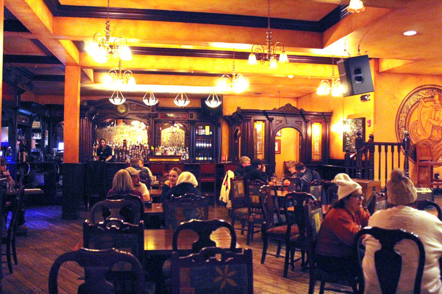 Frank O'Dowd's in Galena makes sure guests at both the pub get the most out of their Irish experience. The bar counter and interior's oak and mahogany wood were crafted overseas and reconstructed piece by piece in Galena. “We’re kind of in the middle of nowhere in Illinois, and you get transported to Ireland," general manager Matthew Campbell-Nollen said.