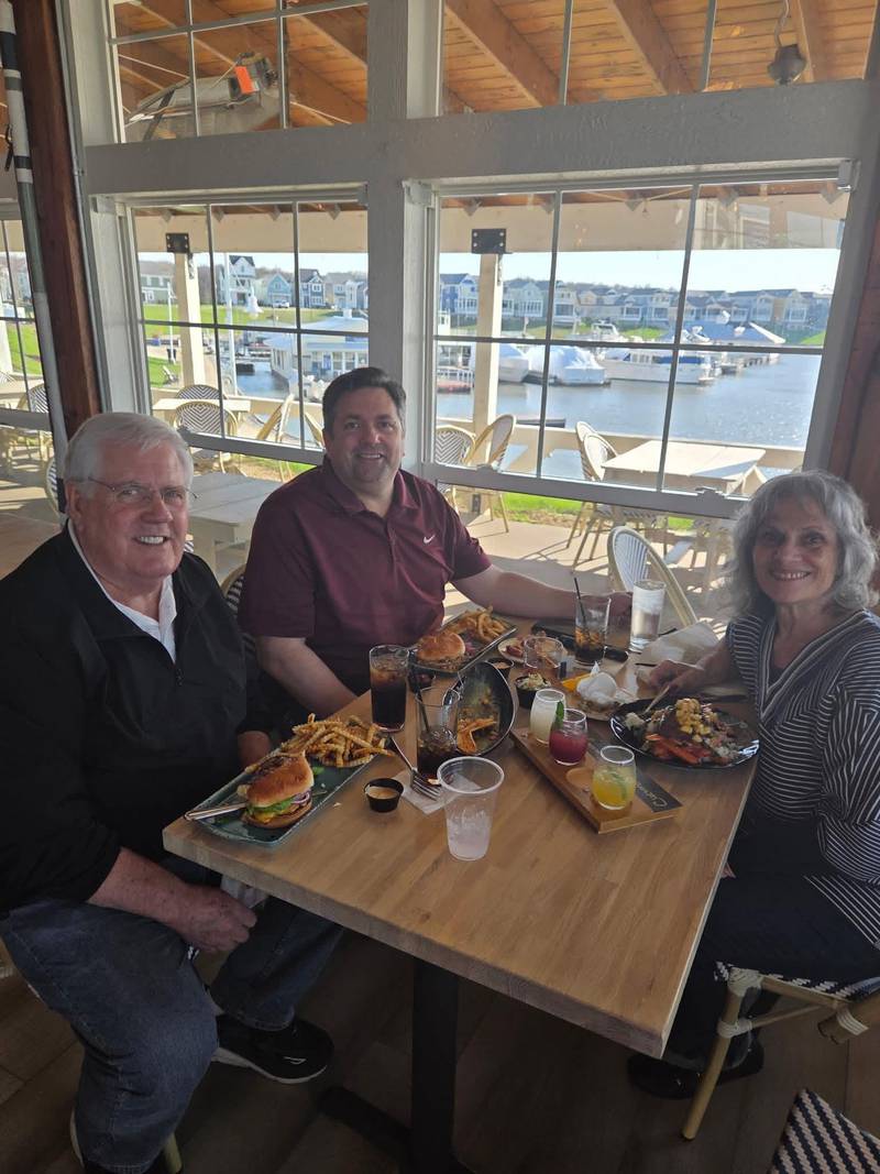Customers dine at the Harbor House by Valentino, which is now open in Ottawa.