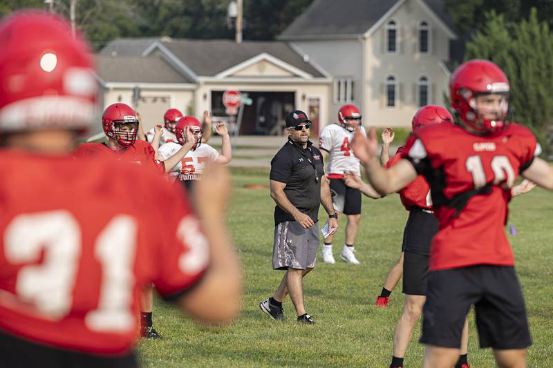 Photos Amboy football camp Shaw Local