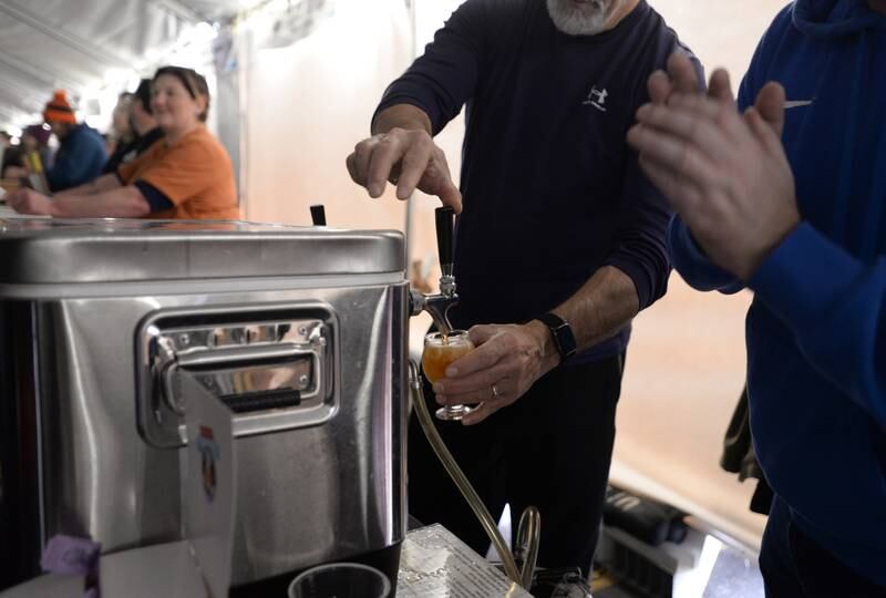 The Westmont Park District's Winter Beer Festival is held Saturday, Feb. 15, 2025.