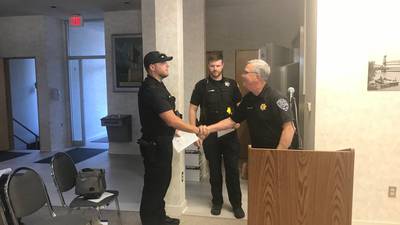 Oglesby officers praised for meritorious conduct in 2020