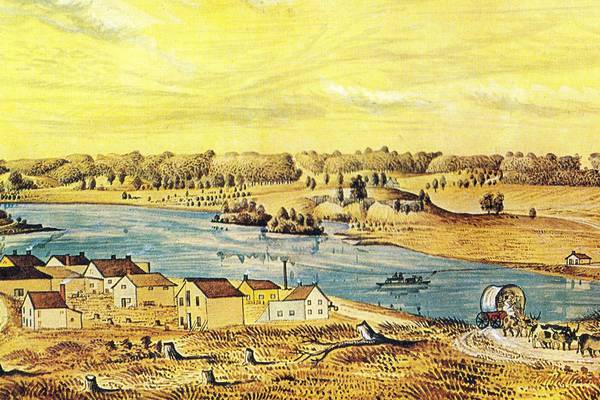 A piece of Dixon history:  The ‘exceeding beauty’ of Dixon in the 1830s