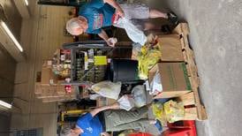 Letter carriers organize food drive for Hall Township Food Pantry