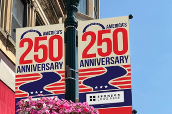 Discover Dixon announces 2026 Downtown Banner Program featuring America 250 theme