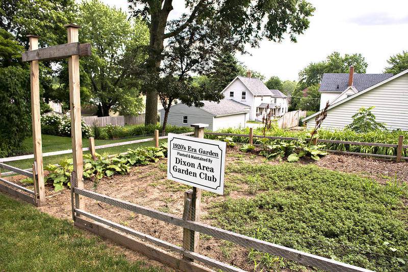 To keep things authentic and unique, the grounds have a 1920's style garden.