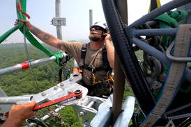 More safety for cell tower climbers is Crystal Lake man’s mission: ‘There’s a blood price to be able to text’ 
