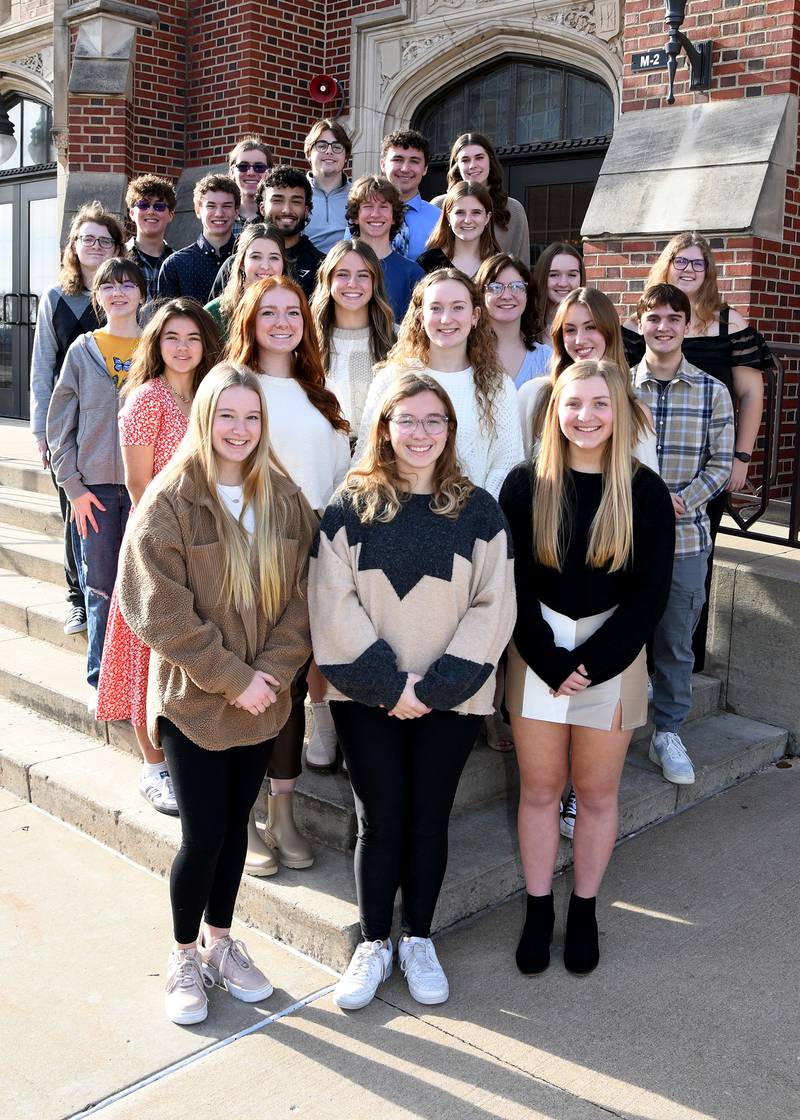 The full list of Illinois State Scholars from La Salle-Peru High School is Alex Anderson, Isabelle Andrews, Faith Arkins, Ayden Barajas, Olivia Barton, Nicholas Butler, Addison Duttlinger, Hailey Dzik, Tanner Egbert, Nathanial Hansen, Bridget Hoskins, Emily Kmetz, Will McLaughlin, Grace Miller, Gabrielle Mosley, Neil Olivero, Natalie Perra, Eleanor Radtke, Ella Raef, Vance Redlich, Kevin Rynke, Danica Scoma, Katherine Sowers and Caitlin Traub.