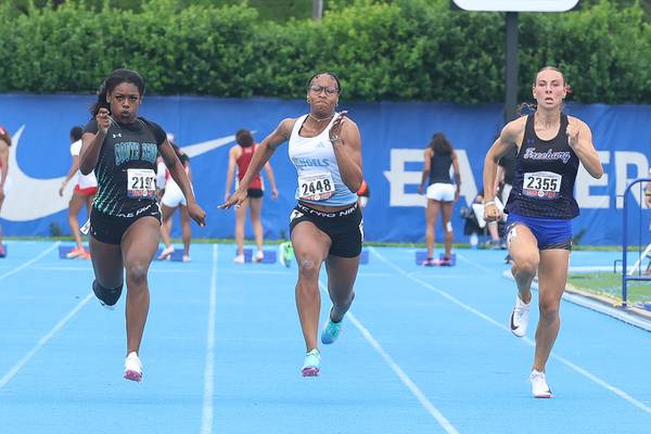 JCA’s Symone Holman and Wilmington’s McKenna Van Tilburg win state titles