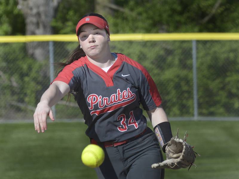 Softball: Ottawa’s Maura Condon fires perfect game in win over Rochelle