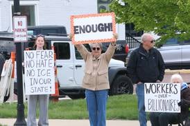 Photos: Workers over Billionaires rally held in Princeton on May Day