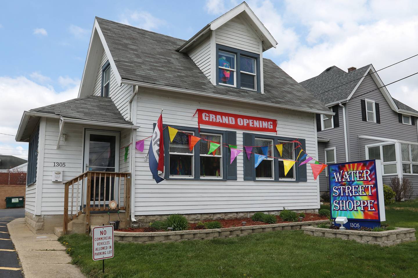 Water Street Shoppe, located on Court Street in McHenry, is still decorated from their grand reopening the prior week on Thursday, April 15, 2021.