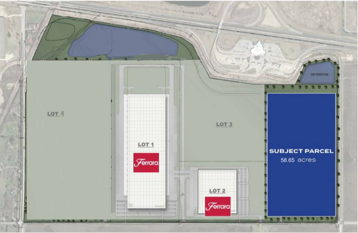 The DeKalb City Council approved on Monday amendments to ordinances regarding "Project Barb," a 700,000-square-foot warehouse and distribution center planned by an unknown developer on 58 acres in the Chicago West Business Center. "Project Barb" is the subject parcel shown.